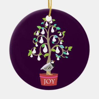 Partridge In A Pear Tree 2010 Ornament by pixiestick at Zazzle