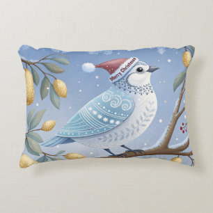 Partridge In A Pear Tree Accent Pillow