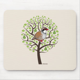 Partridge in a Pear Tree Mouse Pad