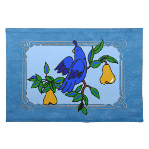 Partridge In A Pear Tree Placemat