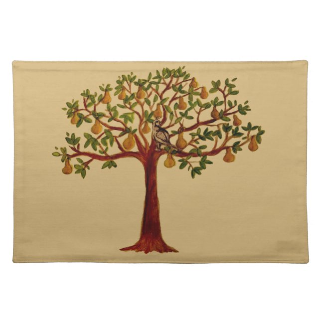 Partridge in a Pear Tree Placemats (Front)