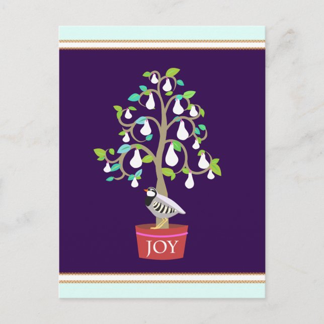 Partridge in a Pear Tree Postcard (Front)