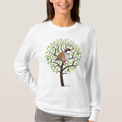 A Partridge in a Pear Tree Women's Basic Long Sleeve T-Shirt