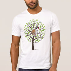 A Partridge in a Pear Tree Men's Alternative Apparel Basic Crew Neck T-Shirt