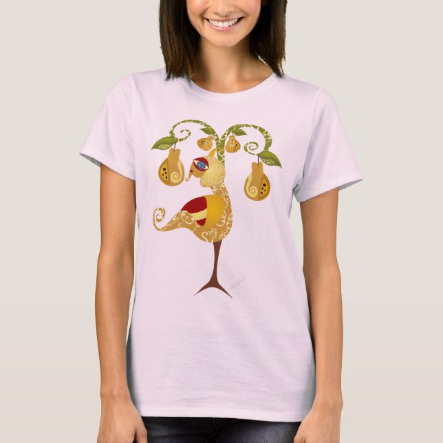 Partridge in a Pear Tree T-Shirt (Front)