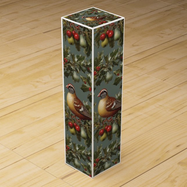 Partridge in a pear tree wine box (Front)