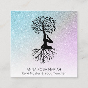 *~*  PARTS KEEP- lotus Square Business Card