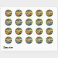 Parts & labor classic round sticker | Zazzle