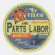 Parts & labor classic round sticker | Zazzle