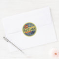 Parts & labor classic round sticker | Zazzle