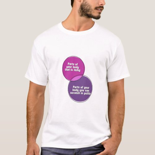Parts of your body you can scratch in public Parts T_Shirt