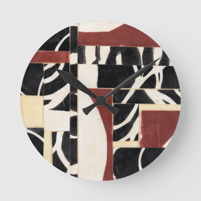 Parts & Parts I Round Clock (Front)