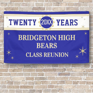 Party! 20th Reunion Celebration Banner