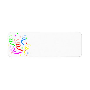 party-309155 party decoration streamers confetti label