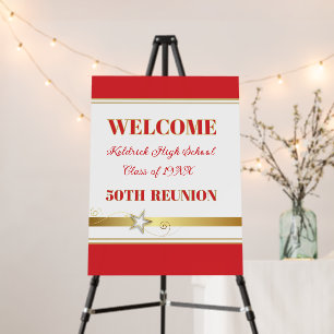 Party! 50th Class Reunion custom Foam Board