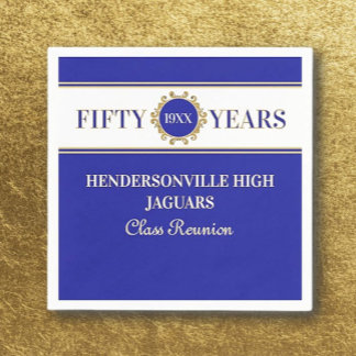 Party! 50th Reunion Celebration  Napkins