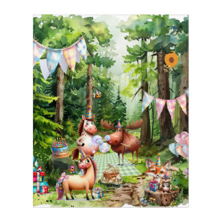 party acrylic print