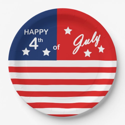 Party And BBQ July 4th Party Paper Plates