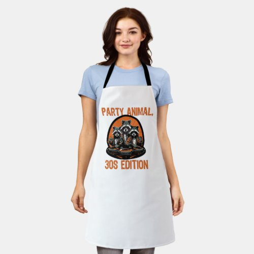 Party Animal 30s Edition Apron