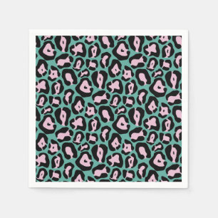 Party Animal Cheetah Print Paper Cup Napkins