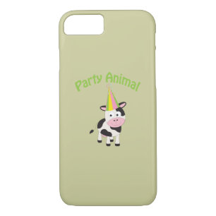Party Animal cow iPhone 8/7 Case