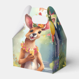 Party Animal Cute Kangaroo v2    Favor Boxes
