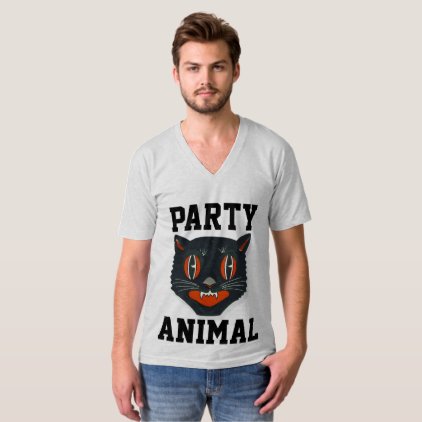 PARTY ANIMAL Funny CAT T-shirts