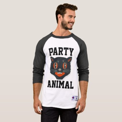 PARTY ANIMAL Funny CAT T-shirts