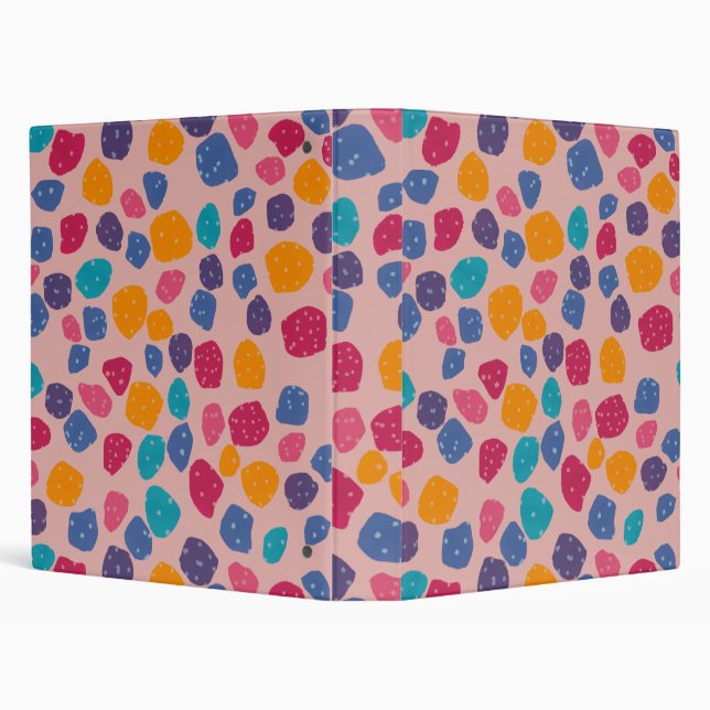Party Animal Giraffe Print Binder (Background)