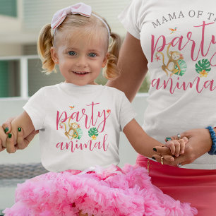 "Party Animal" Kids Birthday Party T-Shirt