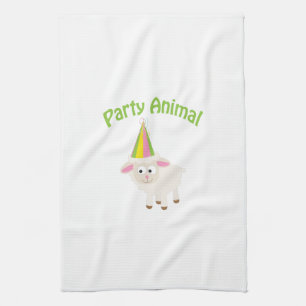 Party Animal Lamb Towel