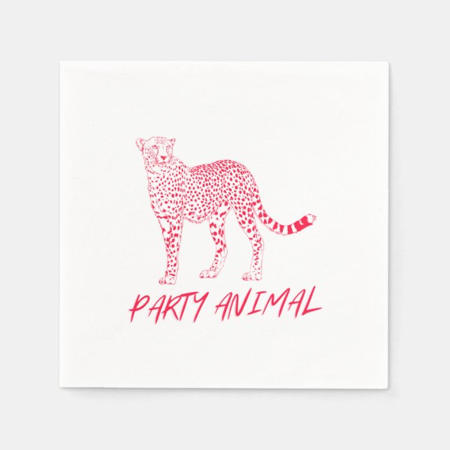 Party Animal  Napkins (Front)