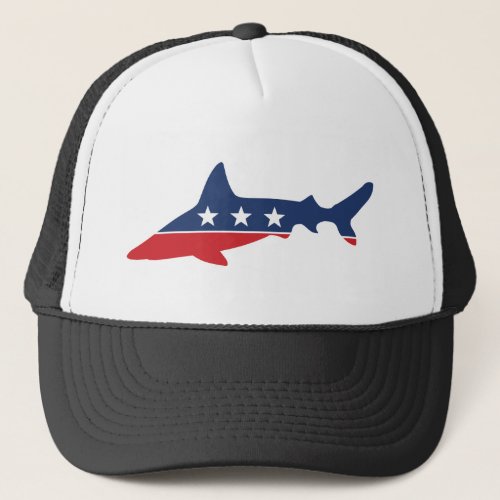 Party Animal _ Shark Trucker Hat
