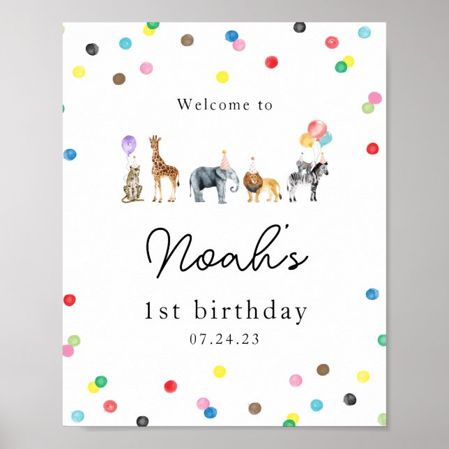 Party Animal Sign (Front)