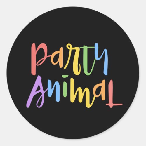 Party Animal Sticker
