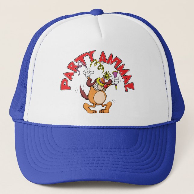Party Animal Trucker Hat (Front)