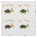 Party Animal Turtle Fabric