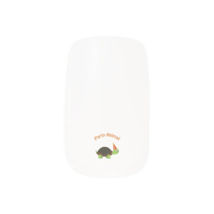 Party Animal Turtle Minx Nail Wraps