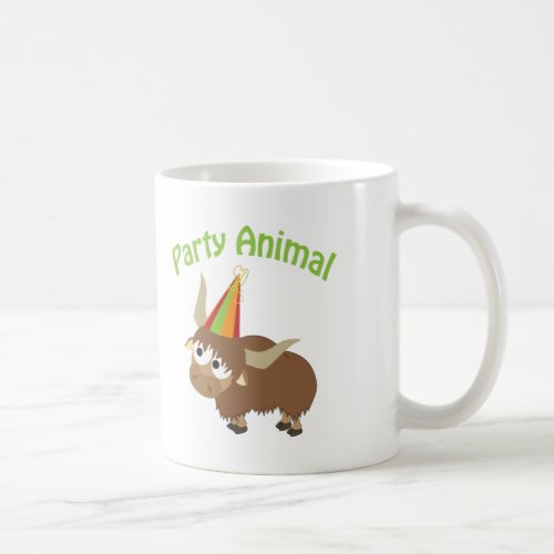 Party Animal Yak Coffee Mug