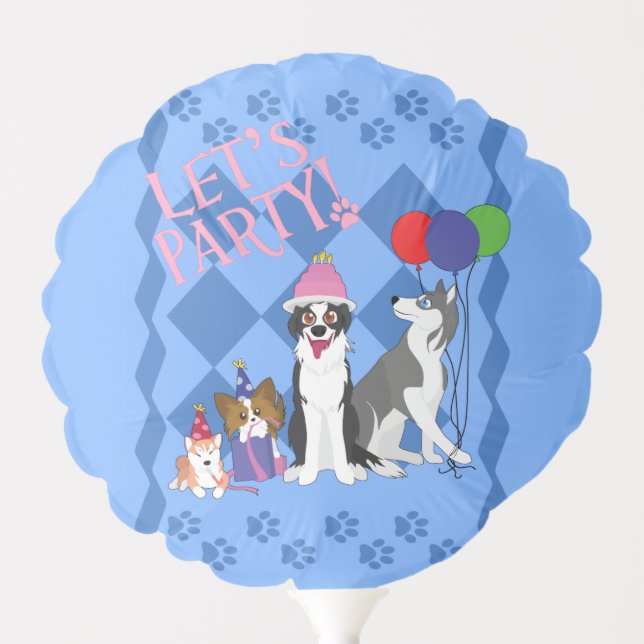 Party Animals Balloon (Front)
