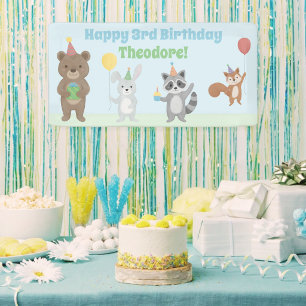 Party Animals Birthday Banner