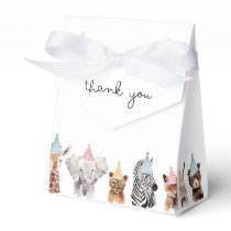 Party Animals Birthday Favor Boxes