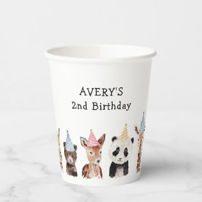 Party Animals Birthday Paper Cups
