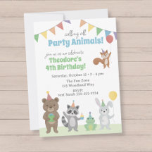 Party Animals Birthday Party