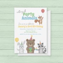 Party Animals Birthday Party