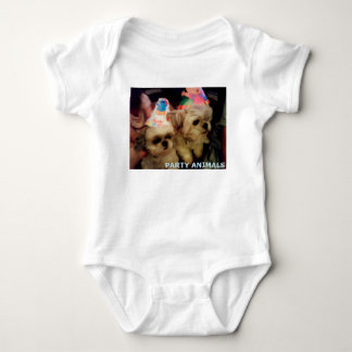 Party Animals Bodysuit for Babies by HAS Jewels