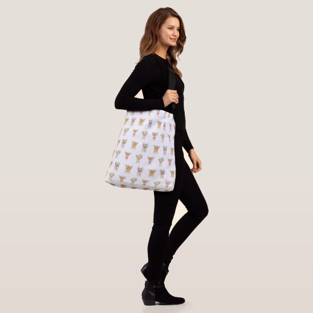 PARTY ANIMALS CROSSBODY BAG (On Model)