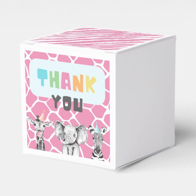 Party Animals Favor Box | Party Animal Favors (Front Side)
