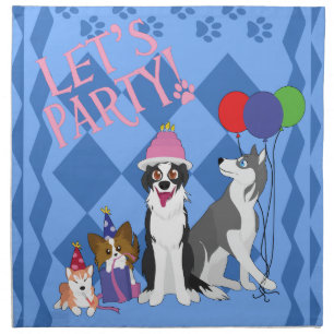 Party Animals Napkin