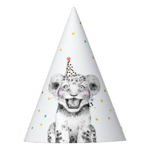 Party Animals Safari Wild One Jungle Zoo Birthday Party Hat